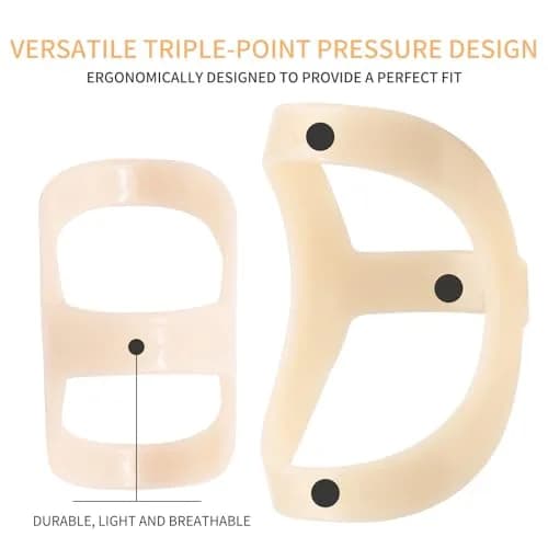 CAGSIG Oval Finger Splints 5PCS Set - Sizes 3-7 | Support for Trigger, Mallet, Arthritis Finger Pain thumbnail 6