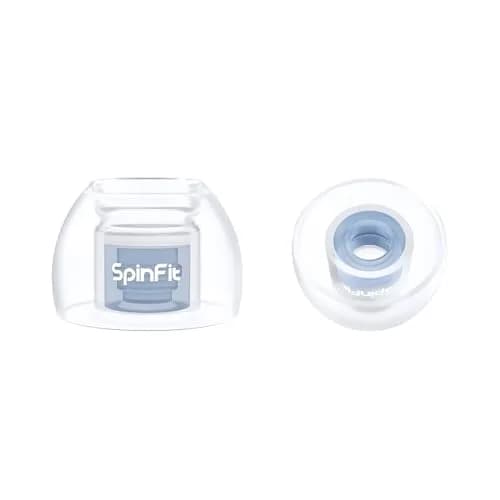 SpinFit Omni for True Wireless Earbuds & IEMs - MS - Patented Silicone Eartips for Replacement (1 Pair) (3.7 mm Nozzle Dia.) thumbnail 1