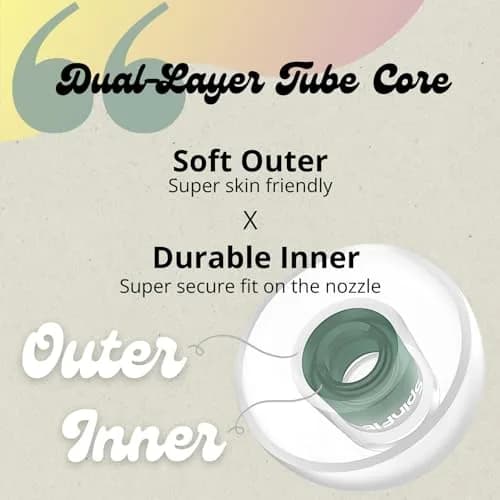 SpinFit Omni for True Wireless Earbuds & IEMs - MS - Patented Silicone Eartips for Replacement (1 Pair) (3.7 mm Nozzle Dia.) thumbnail 8
