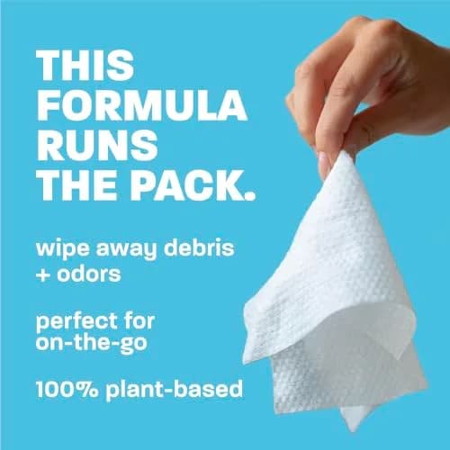 TropiClean Hypoallergenic Dog Wipes, Unscented, 100ct, 4 Pack | Fragrance-Free Grooming Wipes for Sensitive Skin thumbnail 3