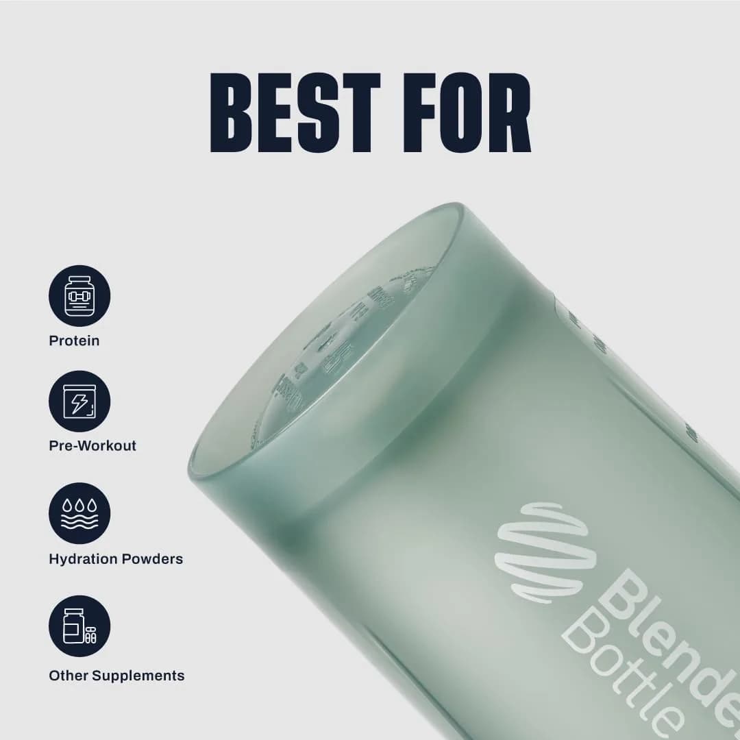 BlenderBottle Classic V2 Shaker Bottle 800ml (28 oz) | Powerful Mixing System for Protein Shakes - view 5