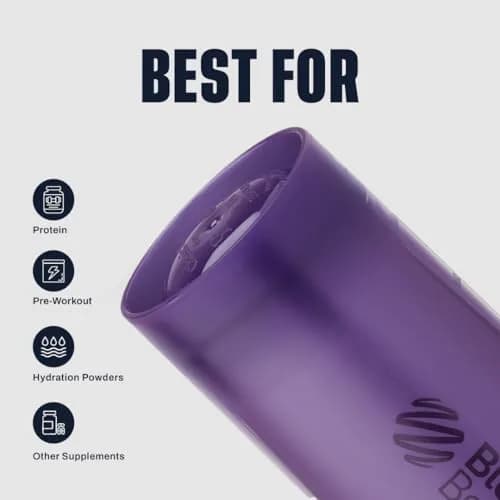 BlenderBottle Classic V2 Shaker Bottle 800ml (28 oz) | Mixes Protein Smoothies Effortlessly thumbnail 4