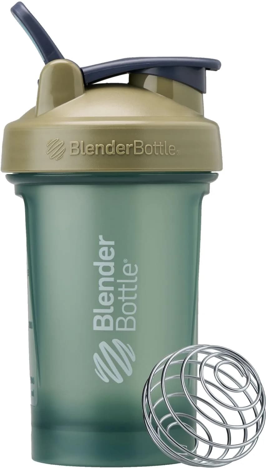 BlenderBottle Classic V2 Shaker Bottle 20oz Tan | Patented Mixing System thumbnail 4