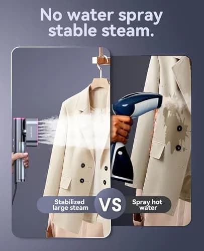 Jack & Rose K1 Travel Steamer for Clothes, 150ml (5 oz) | Dual Voltage 100-240V Garment Steamer thumbnail 6