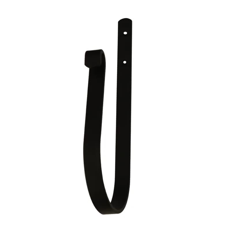 Refila Black Curtain Swag Holder Set of 2 | Wall Mounted Metal Drapery Tiebacks with Screws thumbnail 7