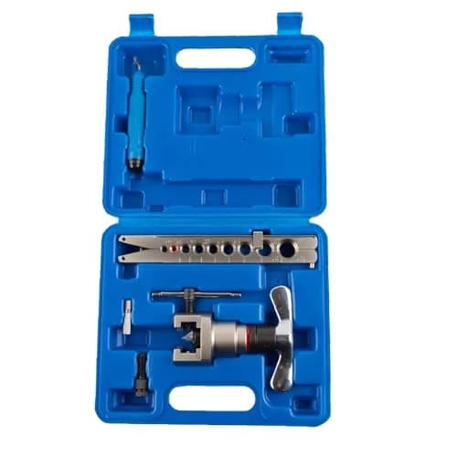 Wostore Manual & Electric Eccentric Flaring Tool 6mm-3/4 | 9 Dies for Brake Tubing thumbnail 1