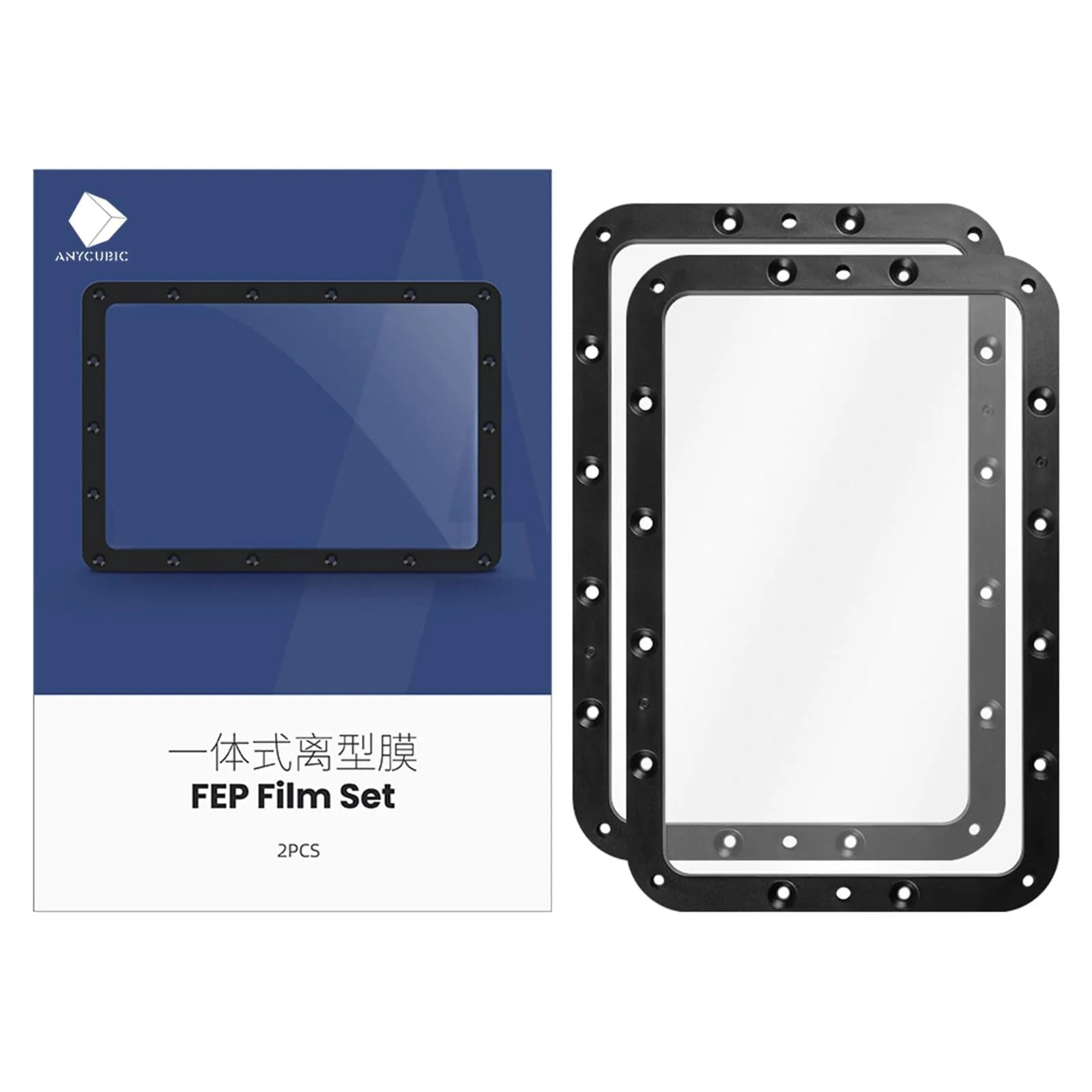UniTak3D FEP Film for Photon Mono 2/4 | 0.15mm Thickness, 197*131mm, 2Pcs — for Photon Mono 2/Photon Mono 4