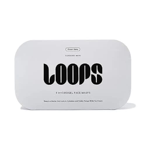 LOOPS Dream Sleep Nighttime Hydrogel Face Mask 5pc | Deep Hydration & Glow thumbnail 6