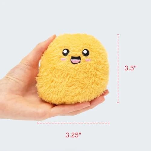 WHAT DO YOU MEME? Emotional Support Chicken Nuggets Plush Toy Set (5 Plushies + Basket) | ASTM-Tested, Non-Toxic, BPA-Free thumbnail 5