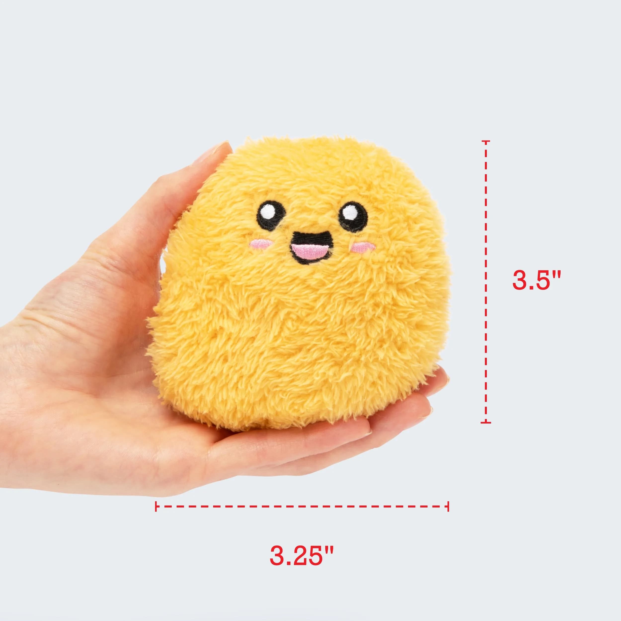 WHAT DO YOU MEME? Emotional Support Chicken Nuggets Plush Toy Set (5 Plushies + Basket) | ASTM-Tested, Non-Toxic, BPA-Free - view 5