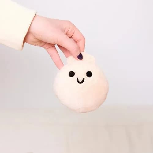 WHAT DO YOU MEME? Emotional Support Dumplings Plush Set with Basket | 5 Plushies + 1 Basket thumbnail 2
