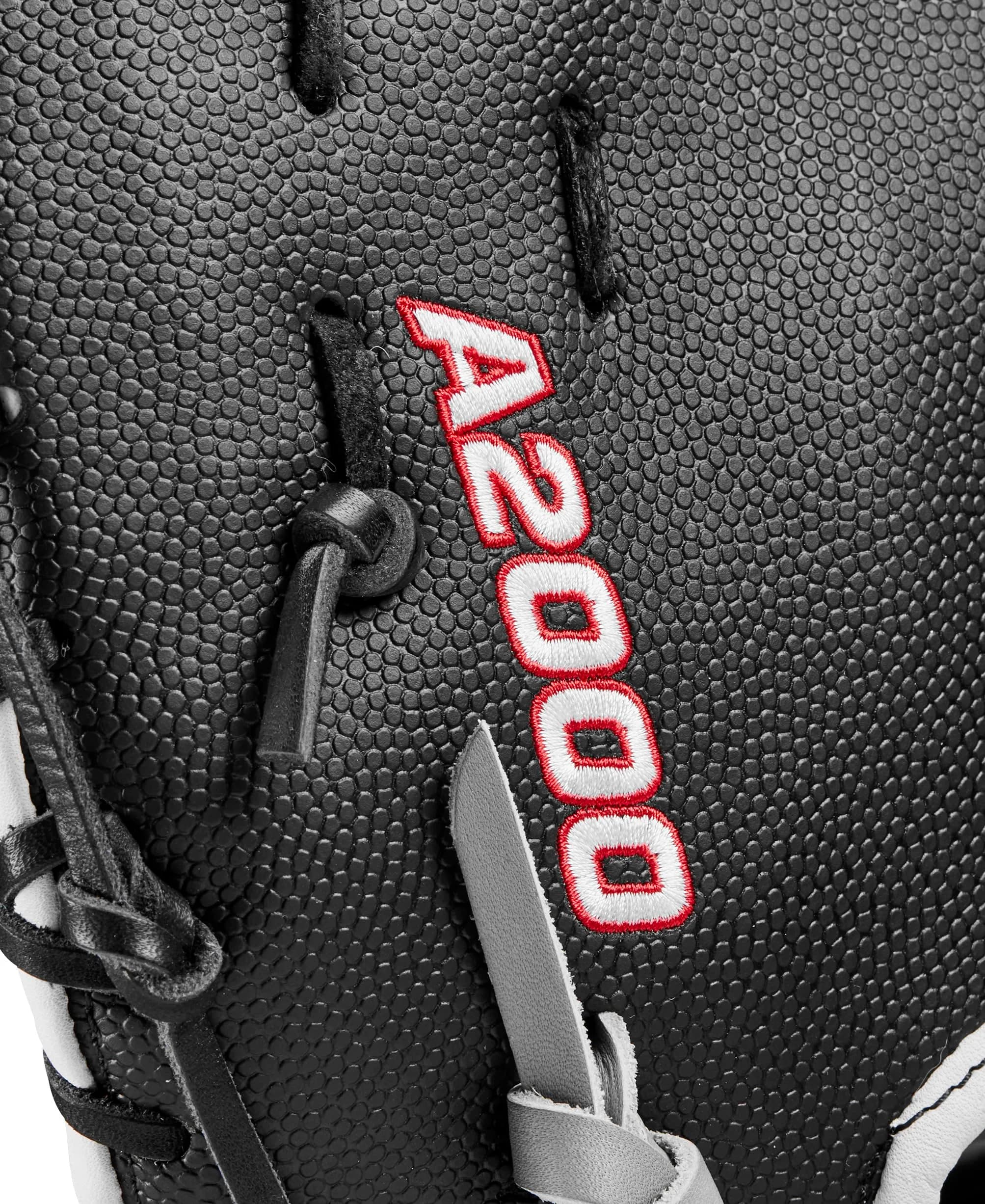 Wilson 2024 A2000 1620 12.5” Fastpitch First Base Mitt | Left Hand Throw, Black/Grey/Red - view 8