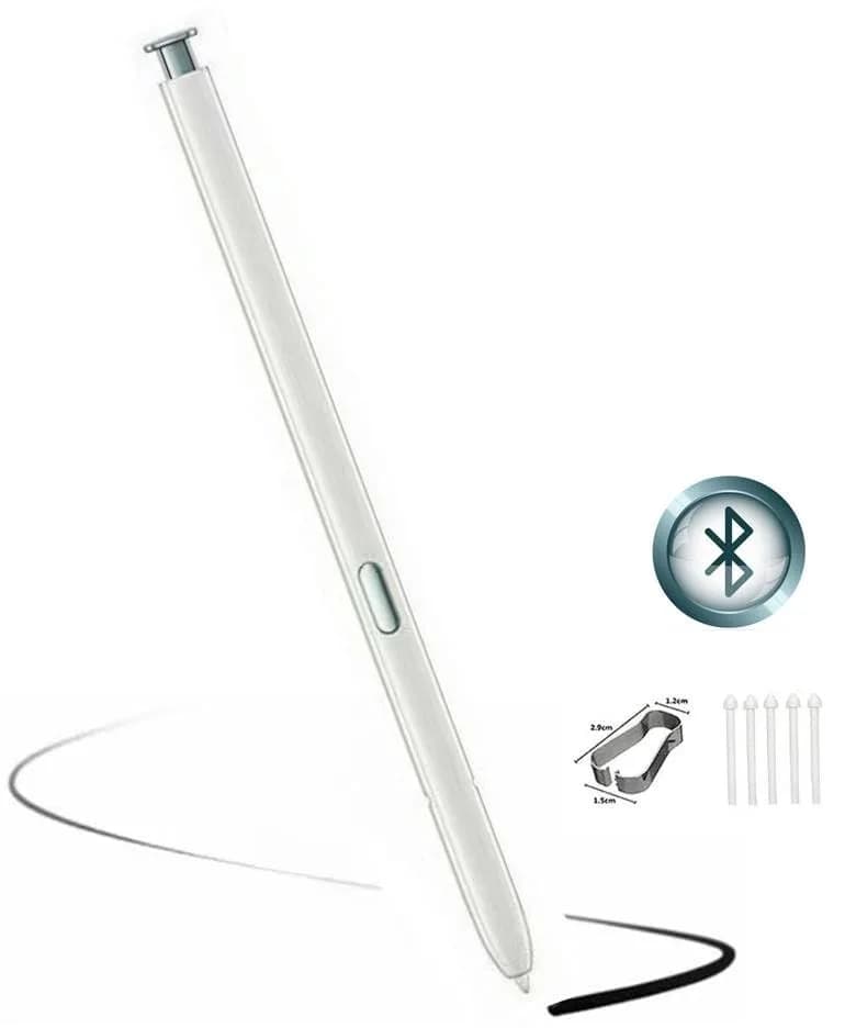 JMBTQ Galaxy Note 10 Stylus Pen (Bluetooth) Replacement | White, Touch & Tips thumbnail 2