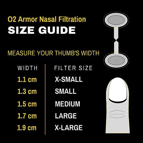 O2 Armor Nose Filters for Welding, Dust & Allergies - Large Size, 50 Pack | Discreet Nasal Air Filters for Cleaner Breathing thumbnail 3