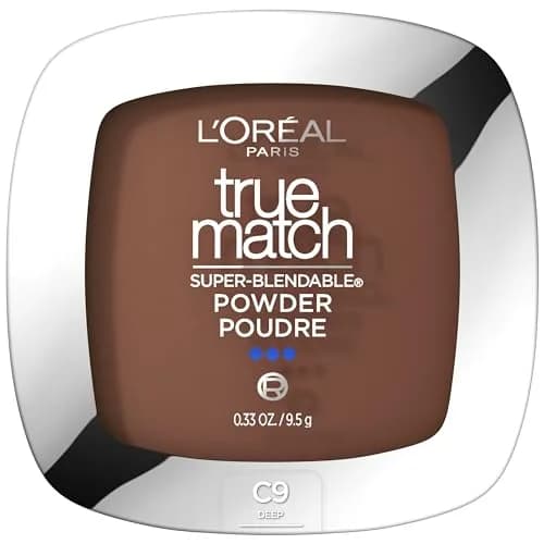 L'Oreal Paris True Match Super Blendable Oil-Free Powder Foundation C9 Deep thumbnail 1