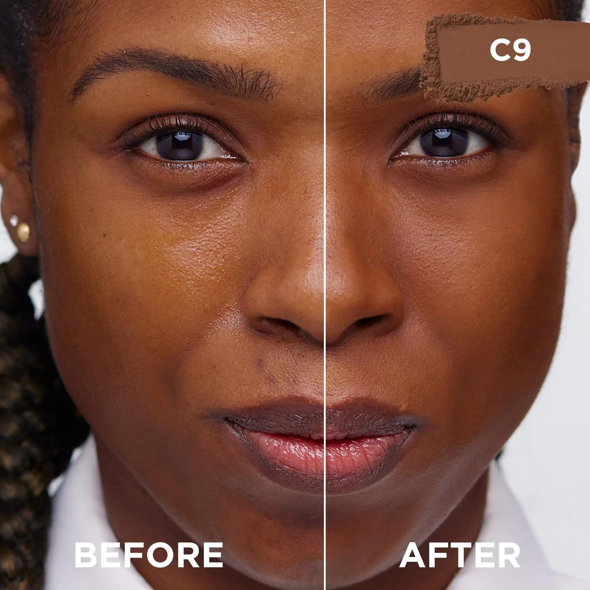 L'Oreal Paris True Match Super Blendable Oil-Free Powder Foundation C9 Deep thumbnail 2
