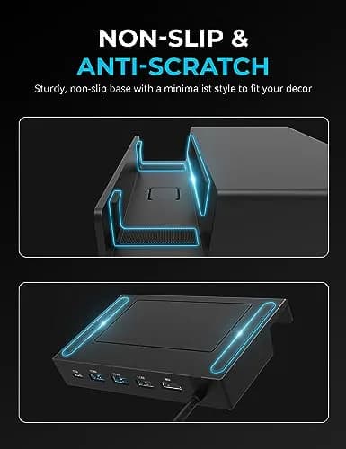 SABRENT 7-in-1 Steam Deck Dock, M.2 SSD, 4K HDMI, Ethernet (DS-SDNV) | 1000Mbps Ethernet, 4K@60Hz HDMI, 90W PD thumbnail 6