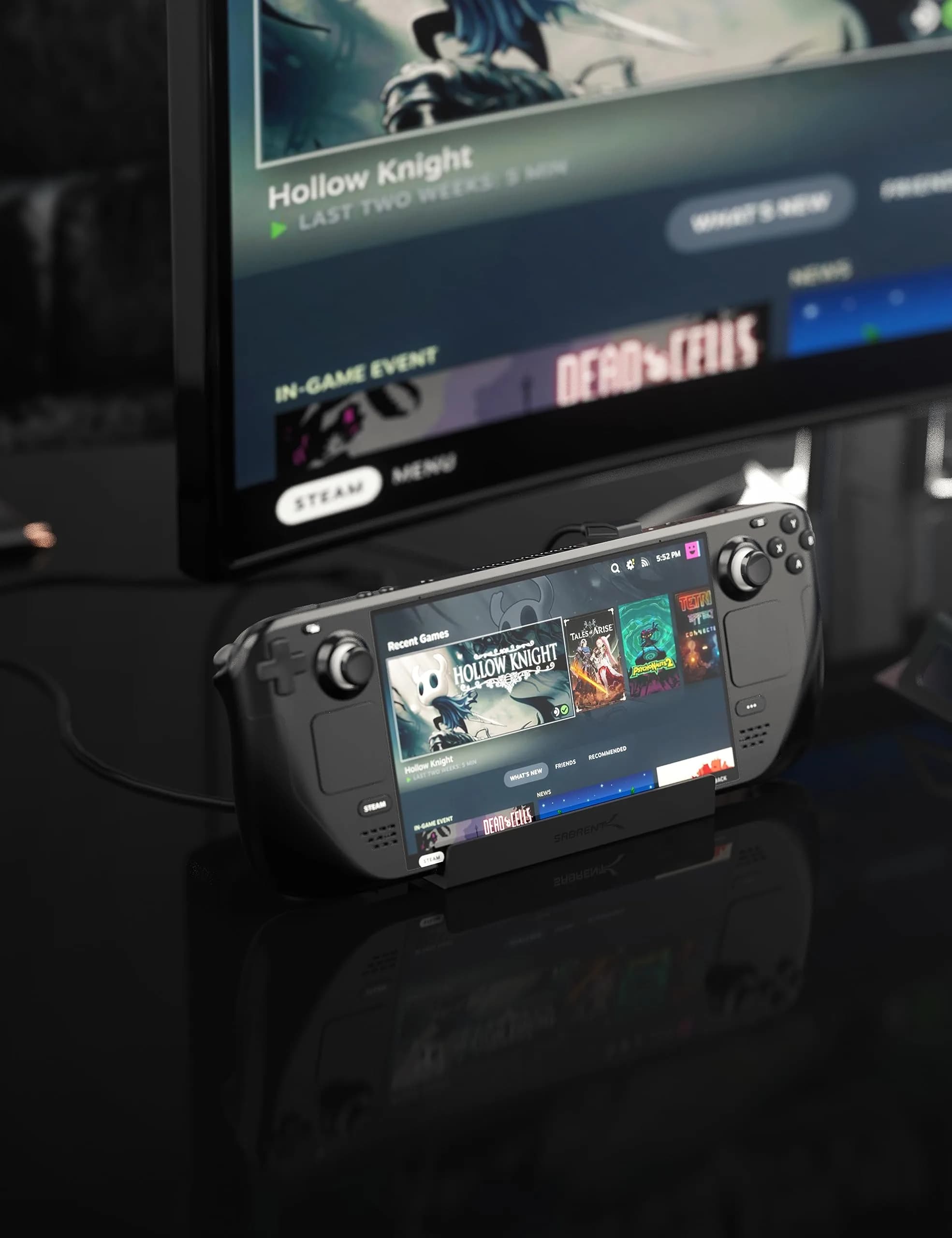 SABRENT 7-in-1 Steam Deck Dock, M.2 SSD, 4K HDMI, Ethernet (DS-SDNV) | 1000Mbps Ethernet, 4K@60Hz HDMI, 90W PD - view 8