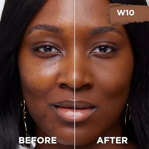 L'Oreal Paris True Match Super Blendable Oil-Free Powder Foundation - W10 Deep, 0.33 oz thumbnail 2