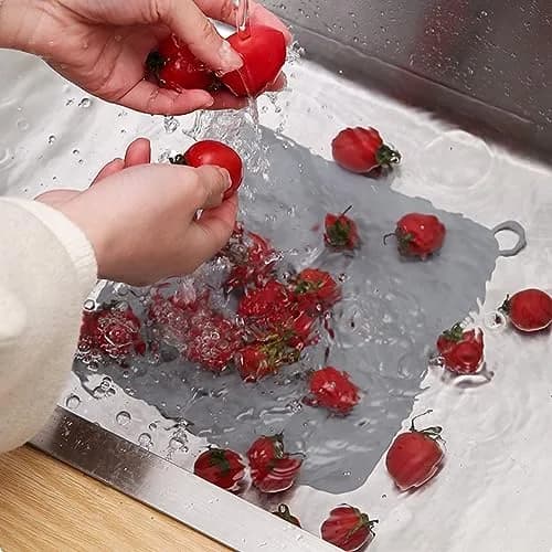 Aswewamt Silicone Tub Stopper Floor Drain Plugs Bathtub Drain Cover Anti-Odor Mat 6 Pcs | Seals Drains & Blocks Odor thumbnail 7