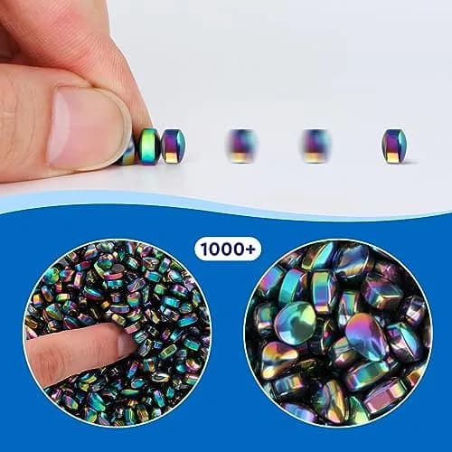 DYRDM Ferrite Putty 1000+ Colorful Stones, Desk Accessory for Adults | Non-Toxic, BPA-Free, ASTM-Tested thumbnail 4