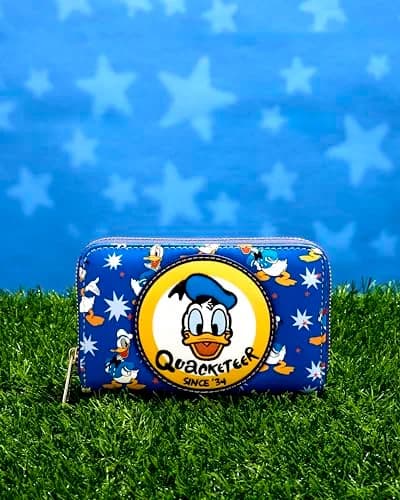 Loungefly Disney Donald Duck 90th Anniversary Wallet | Bi-Fold Vegan Leather with ID Slot thumbnail 2