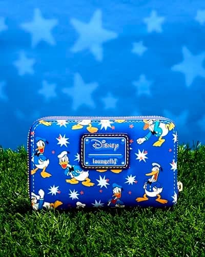 Loungefly Disney Donald Duck 90th Anniversary Wallet | Bi-Fold Vegan Leather with ID Slot thumbnail 3