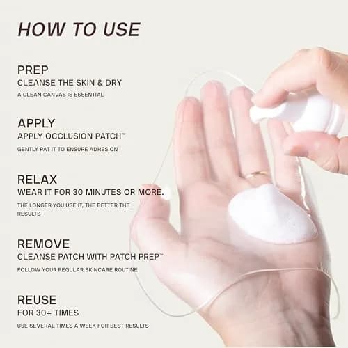 Dermaclara Forehead Patch - Reusable Silicone Wrinkle Patches for Face Overnight | 1 Count thumbnail 7