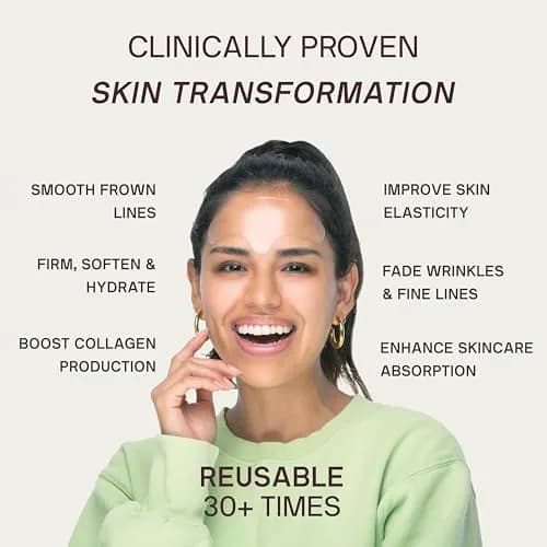 Dermaclara Forehead Patch - Reusable Silicone Wrinkle Patches for Face Overnight | 1 Count thumbnail 2
