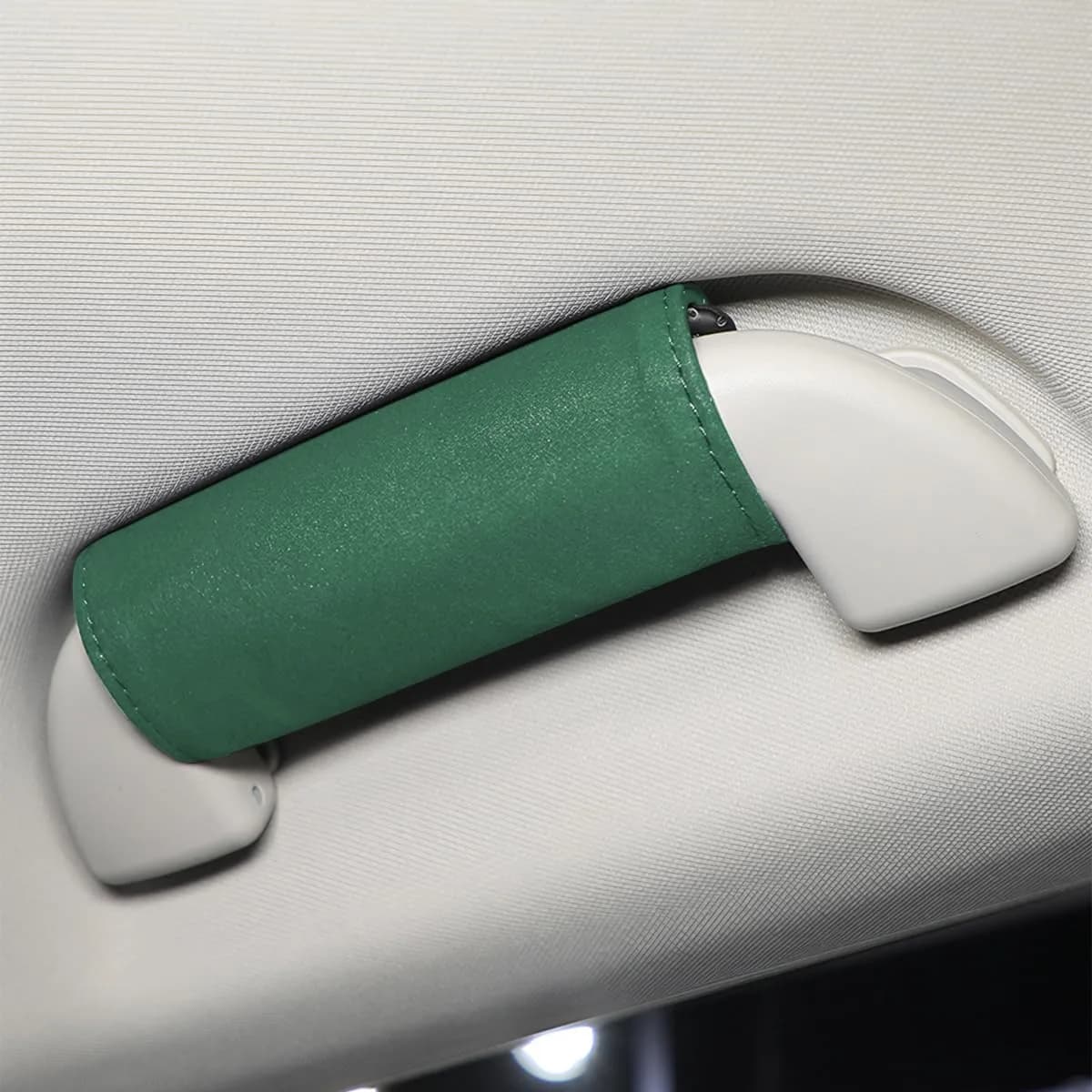 BESULEN Green 2PCS Car Inside Door Handle Protector | Durable Leather Anti-Scratch Cover for Auto Inner Front Rear Door Pull Handle - view 5