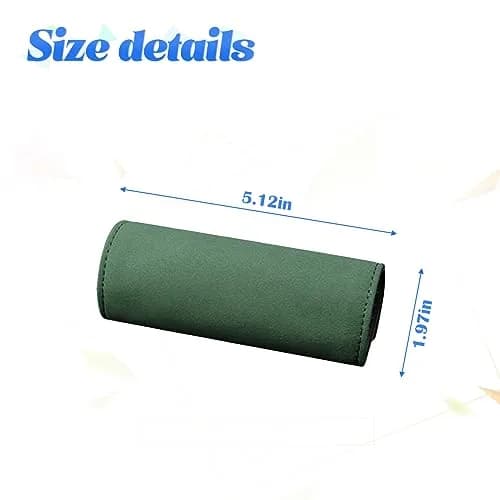 BESULEN Green 2PCS Car Inside Door Handle Protector | Durable Leather Anti-Scratch Cover for Auto Inner Front Rear Door Pull Handle thumbnail 2