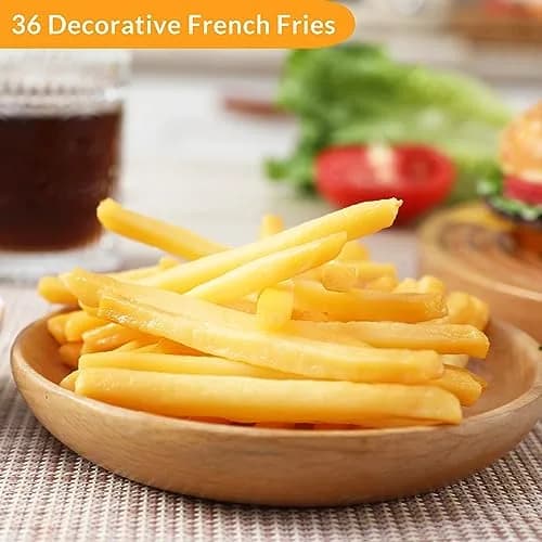 Joeabor Artificial French Fries 36 Pack | Realistic Fake Food for Display & Decoration thumbnail 2