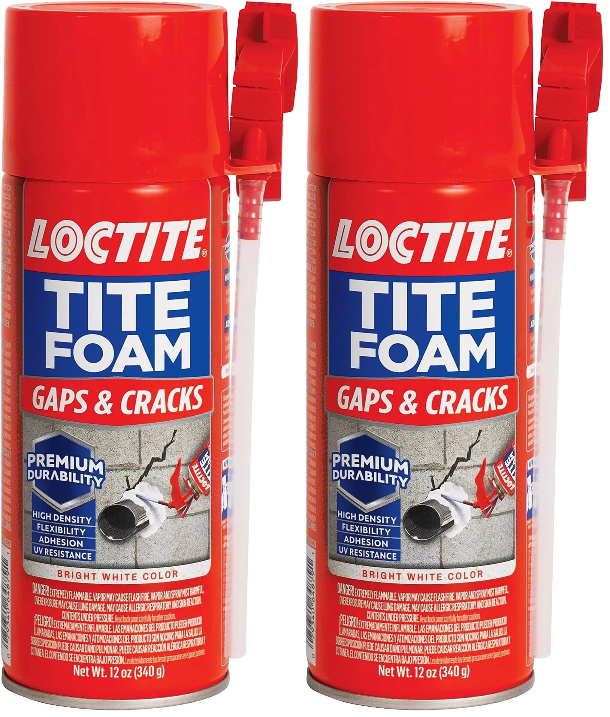 Loctite Polyurethane Foam Sealant 709 ml (24 fl oz) Pack of 2 | Fills, Seals & Insulates Gaps Up to 1 Inch - main product image