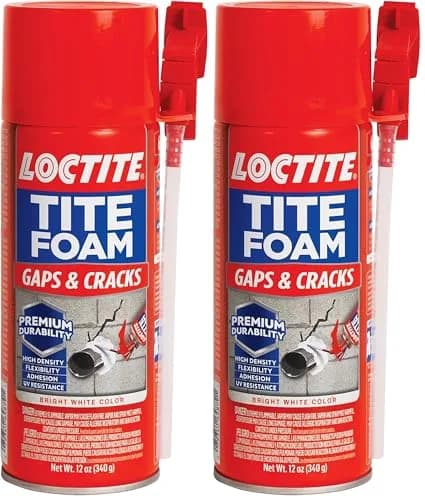 Loctite Polyurethane Foam Sealant 709 ml (24 fl oz) Pack of 2 | Fills, Seals & Insulates Gaps Up to 1 Inch thumbnail 1