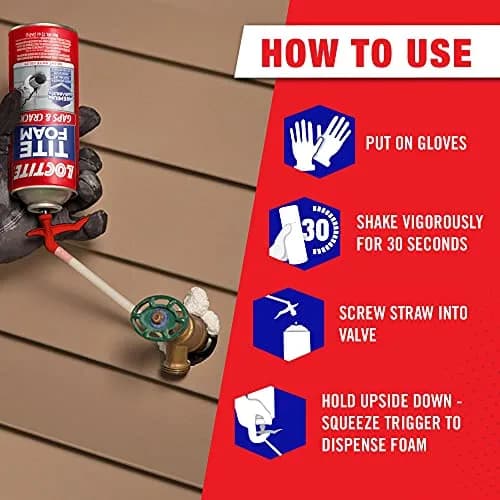 Loctite Polyurethane Foam Sealant 709 ml (24 fl oz) Pack of 2 | Fills, Seals & Insulates Gaps Up to 1 Inch thumbnail 2