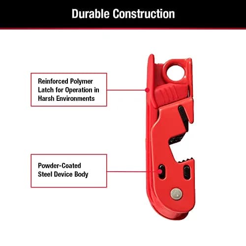 Master Lock Circuit Breaker Lockout for Standard Toggles | Red Steel 24A thumbnail 5
