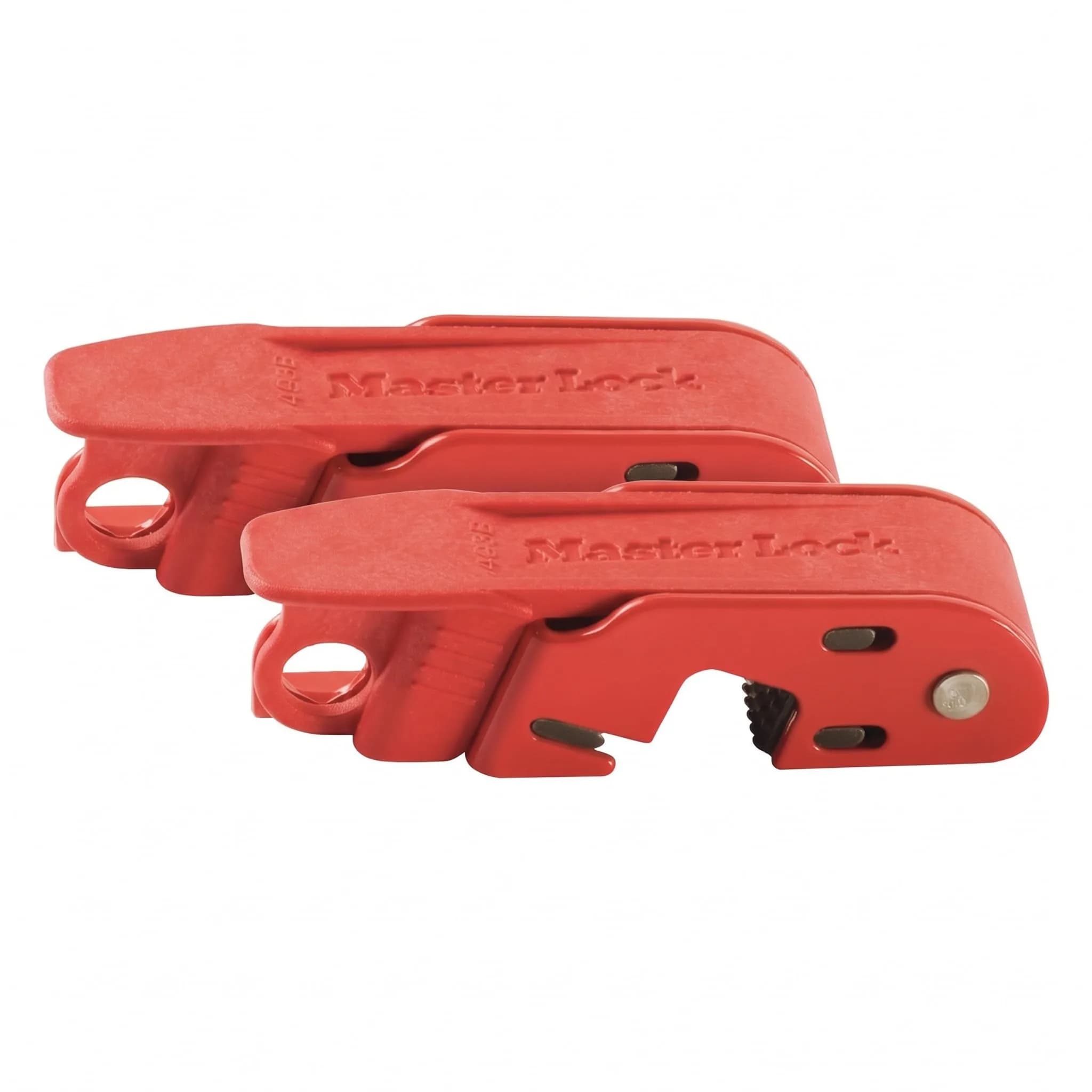 Master Lock Circuit Breaker Lockout for Standard Toggles | Red Steel 24A