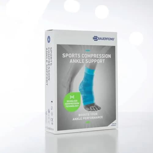 Bauerfeind Sports Compression Ankle Support, Black, Small | Supports ankle stability & circulation thumbnail 7