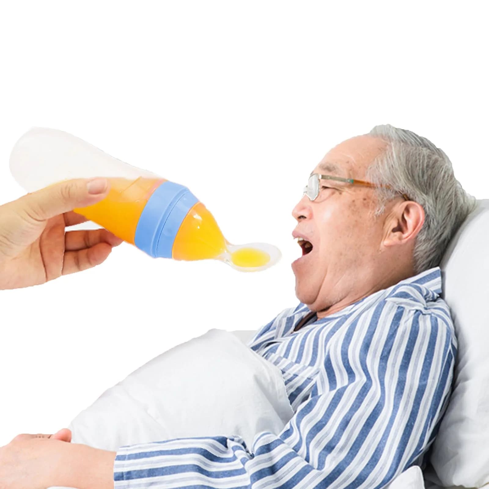 Beisto Spill Proof Drinking Cup with Anti-Choking Device | For Adults & Elderly, Reusable, 120ml thumbnail 1