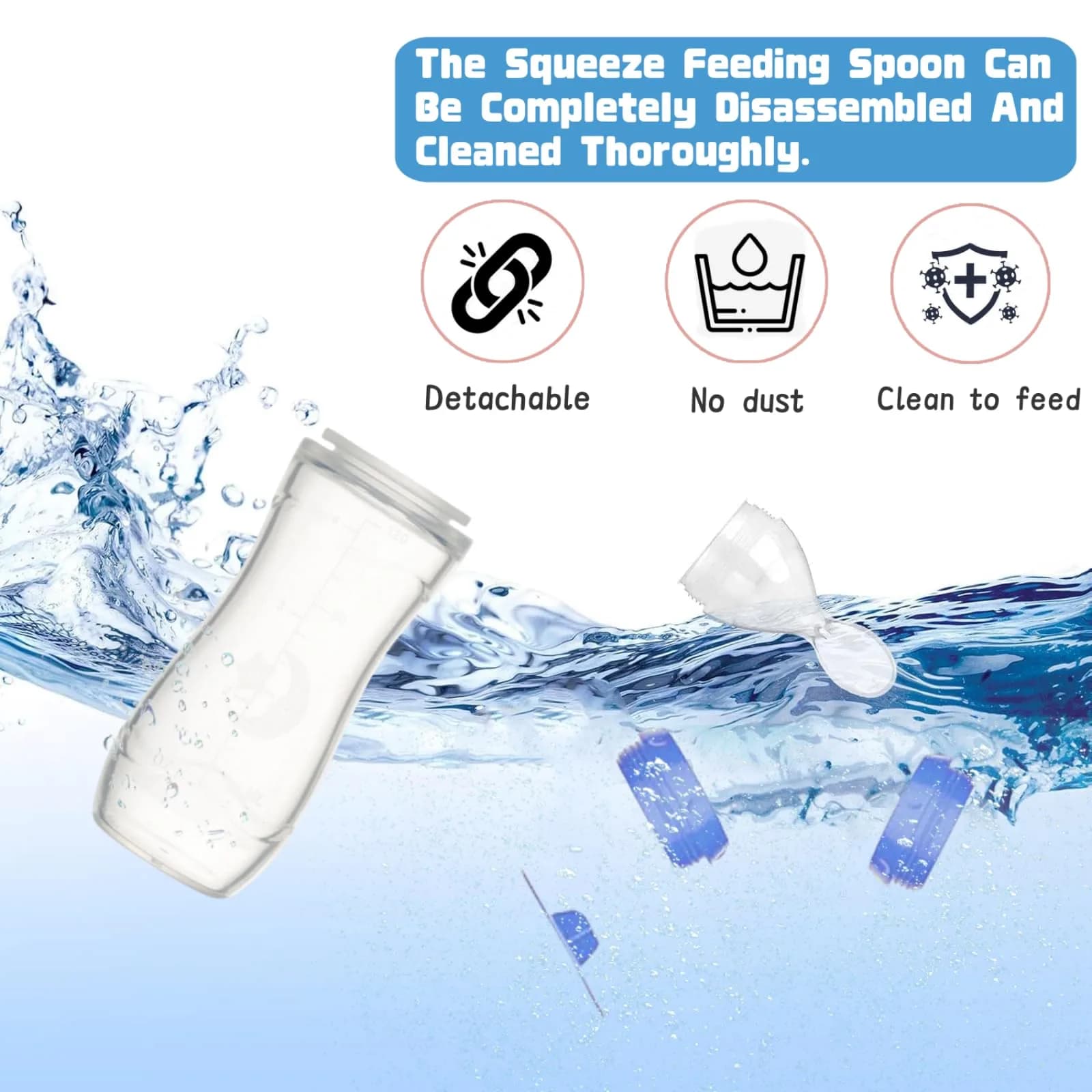 Beisto Spill Proof Drinking Cup with Anti-Choking Device | For Adults & Elderly, Reusable, 120ml thumbnail 6