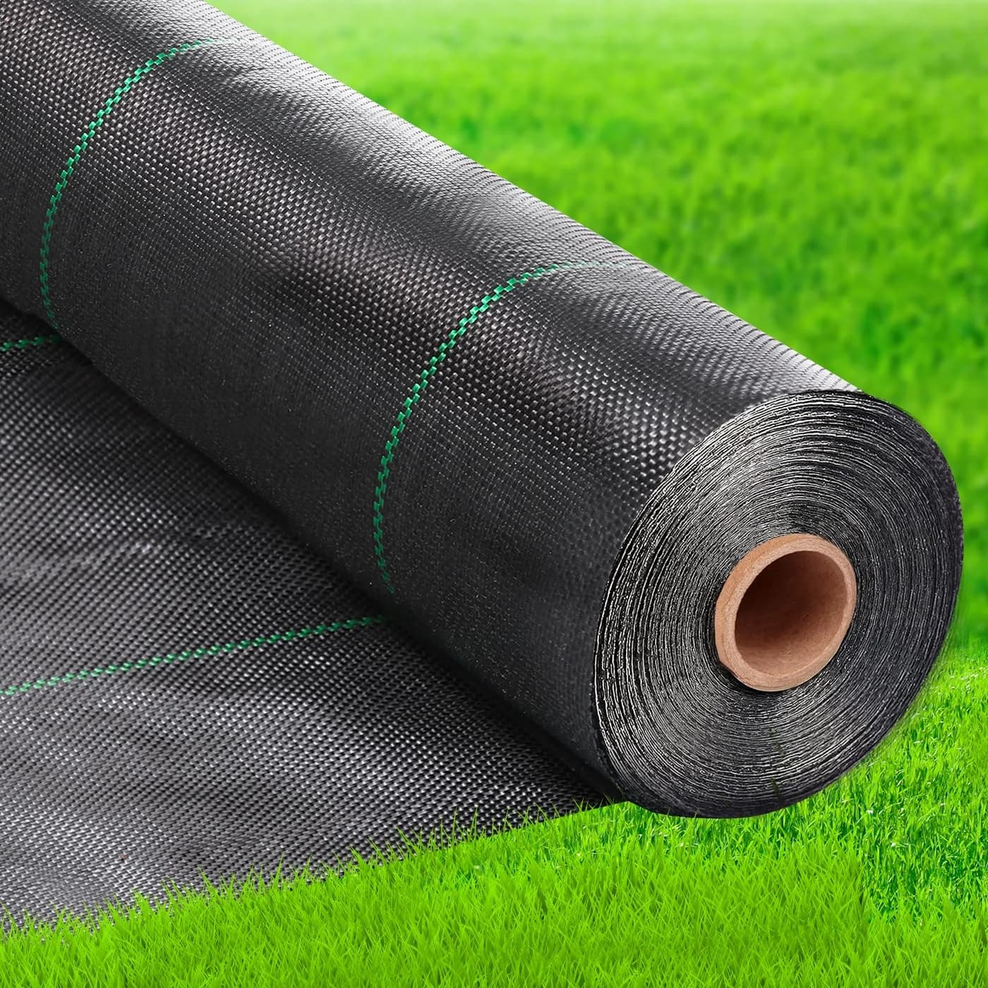 SEALTECH Premium 5 OZ Pro Garden Weed Barrier Landscape Fabric 4‘ X 50‘ | Heavy Duty, Eco-Friendly & Easy to Install
