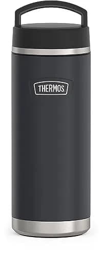 THERMOS ICON SERIES Stainless Steel Water Bottle 946ml (32 Ounce) with Screw Top Lid, Granite | Keeps Drinks Hot 14 Hrs, Cold 24 Hrs thumbnail 1