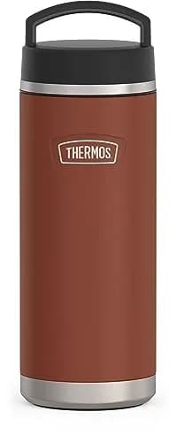 THERMOS ICON SERIES 32oz Stainless Steel Water Bottle | Vacuum Insulated, Saddle thumbnail 1
