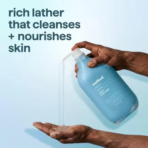 method Men’s Body Wash Glacier + Granite 828ml (28 fl oz) | Refreshing Scent for Daily Use thumbnail 5