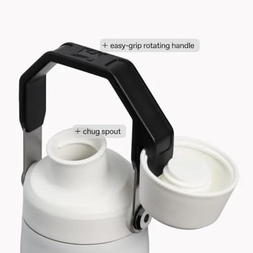 STANLEY IceFlow Fast Flow Bottle, 24 oz, Tigerlily | Leakproof Stainless Steel Hydration thumbnail 4