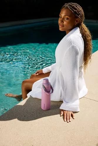 STANLEY IceFlow Fast Flow Bottle, 24 oz, Tigerlily | Leakproof Stainless Steel Hydration thumbnail 6
