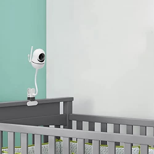 iTODOS Baby Monitor Mount Compatible with HelloBaby HB65/HB6550/HB6558/HB66/HB248,ANMEATE SM935E/SM650 | Portable, Adjustable Baby Camera Mount thumbnail 8