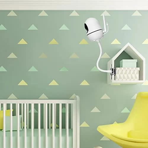iTODOS Baby Monitor Mount Compatible with HelloBaby HB65/HB6550/HB6558/HB66/HB248,ANMEATE SM935E/SM650 | Portable, Adjustable Baby Camera Mount thumbnail 9
