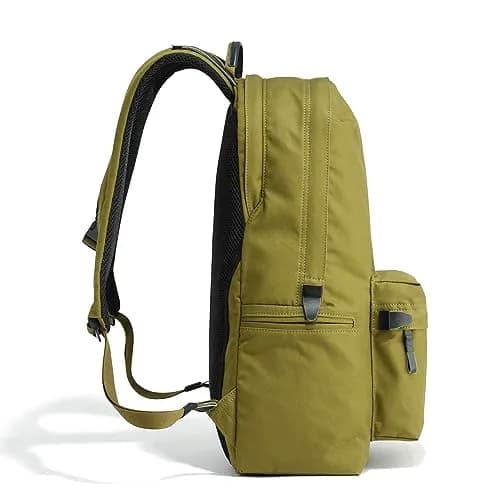 UNTRACK Men's Backpack, Mustard Yellow | Urban Water-Resistant Cotton Daypack thumbnail 2