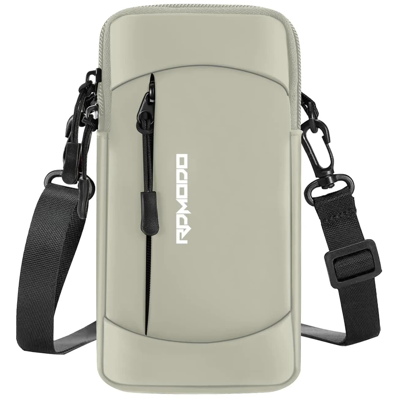 RDMODO Universal Phone Armband & Crossbody Bag 7.5 inch (19cm) Khaki | Water Resistant & Lightweight for Running - main product image